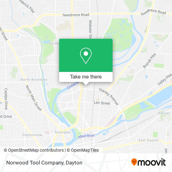 Norwood Tool Company map