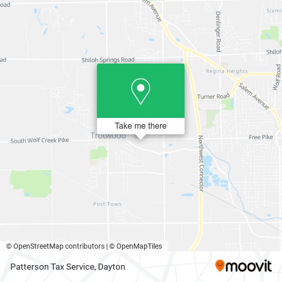 Patterson Tax Service map