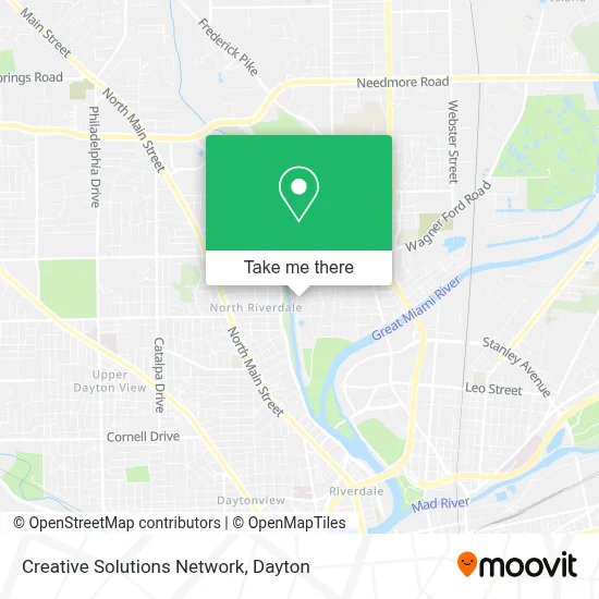 Creative Solutions Network map