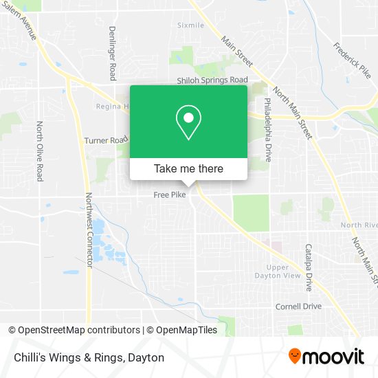 Chilli's Wings & Rings map