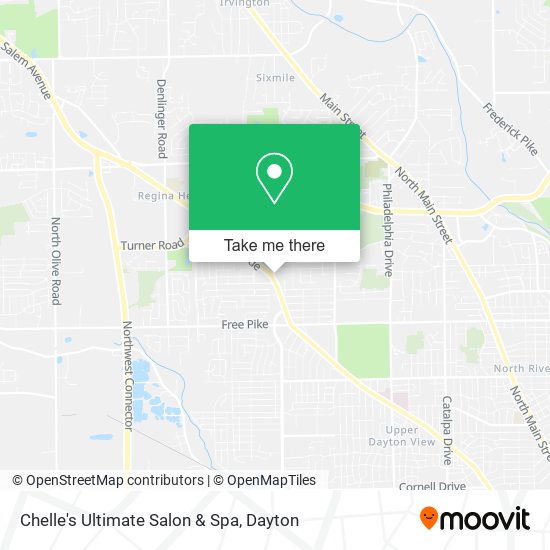 Mapa de Chelle's Ultimate Salon & Spa