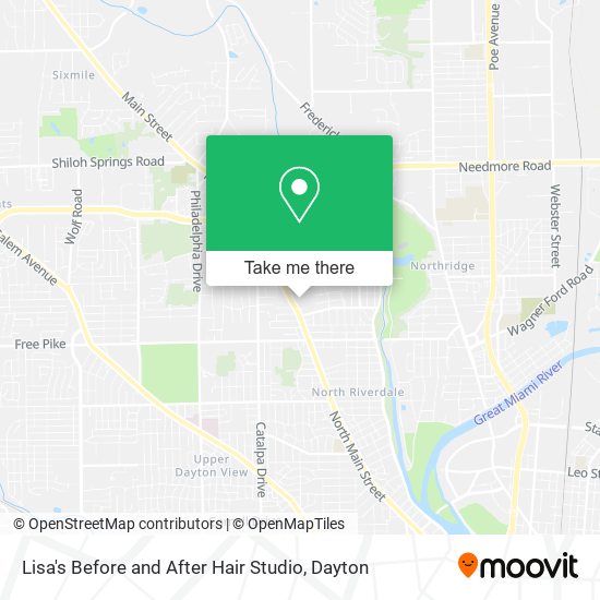 Lisa's Before and After Hair Studio map