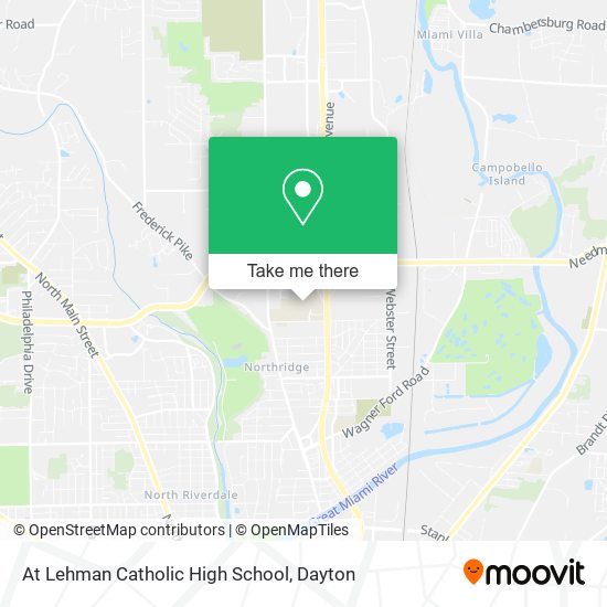 At Lehman Catholic High School map