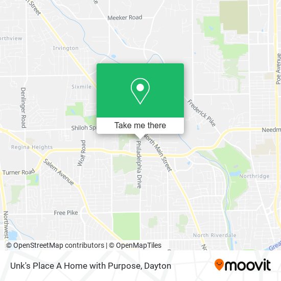 Unk's Place A Home with Purpose map
