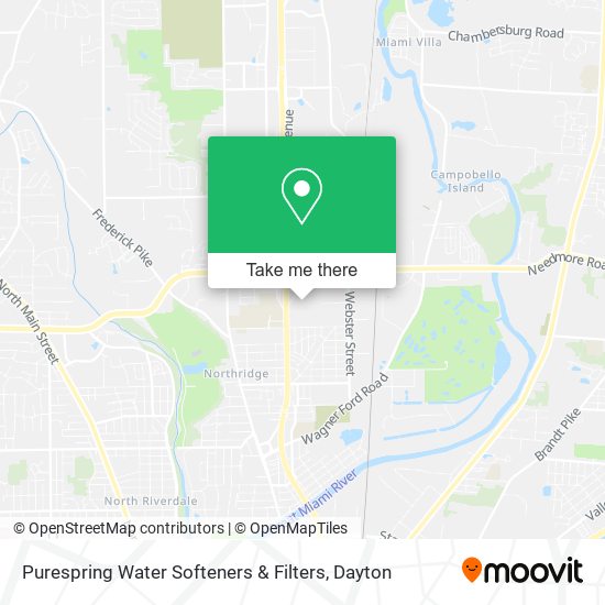 Purespring Water Softeners & Filters map