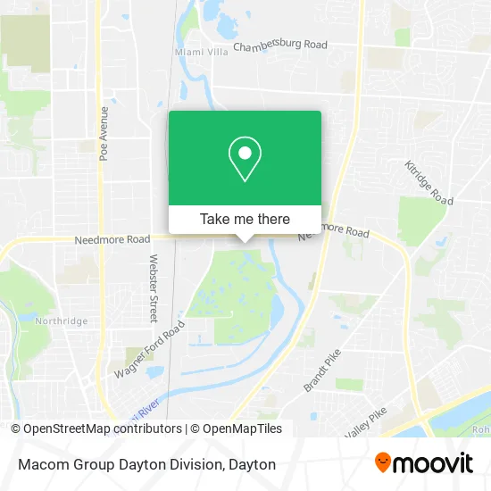 Mapa de Macom Group Dayton Division