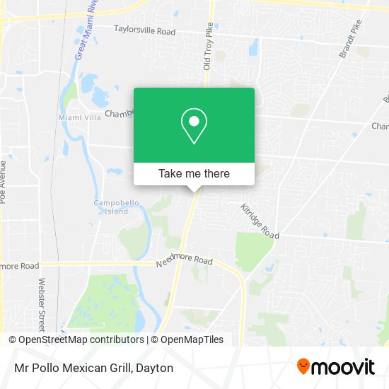 Mr Pollo Mexican Grill map