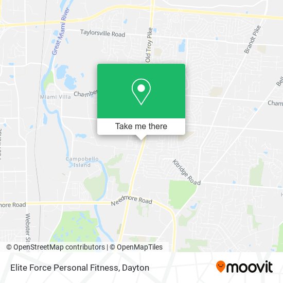 Elite Force Personal Fitness map