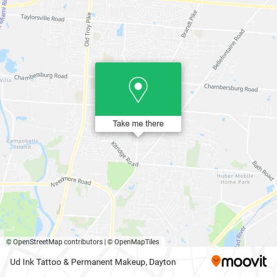 Ud Ink Tattoo & Permanent Makeup map