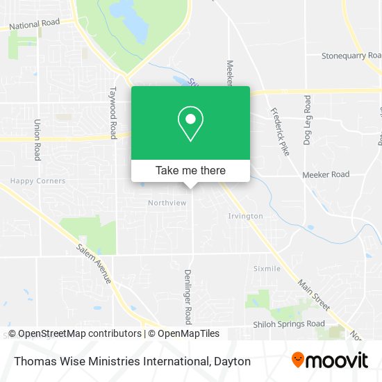 Thomas Wise Ministries International map
