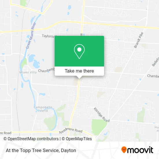 At the Topp Tree Service map