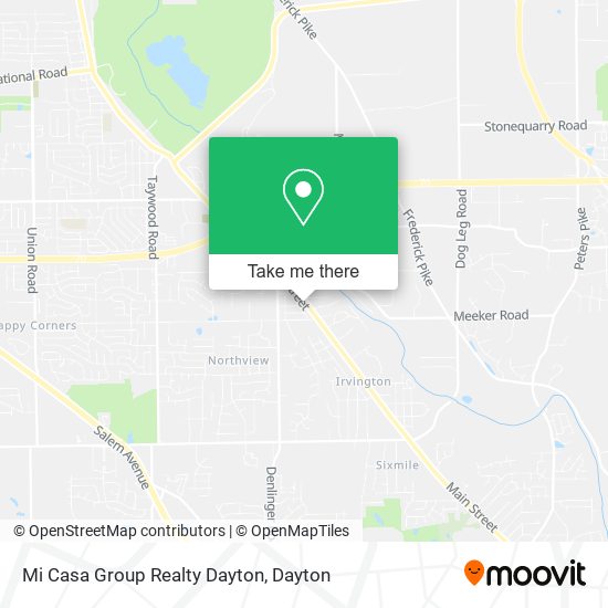Mi Casa Group Realty Dayton map