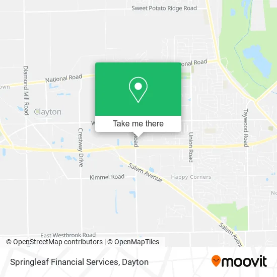 Springleaf Financial Services map