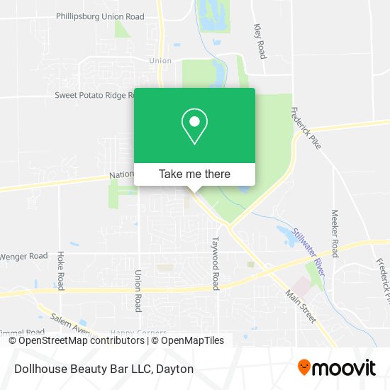 Dollhouse Beauty Bar LLC map