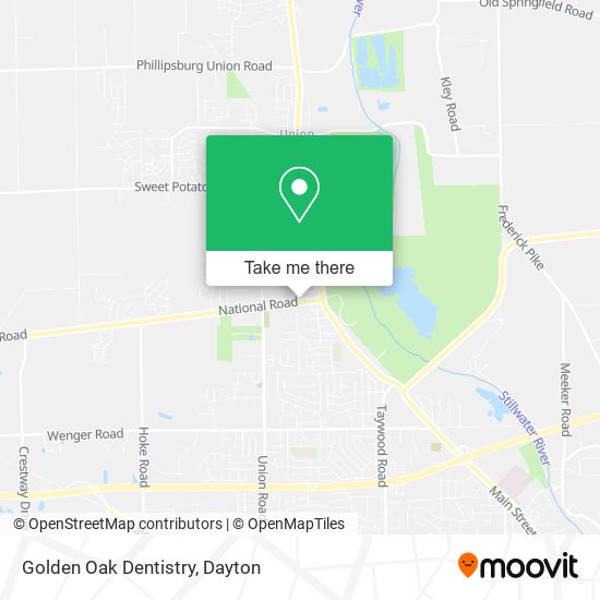 Golden Oak Dentistry map