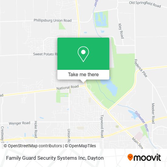 Family Guard Security Systems Inc map