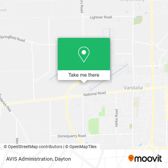 AVIS Administration map
