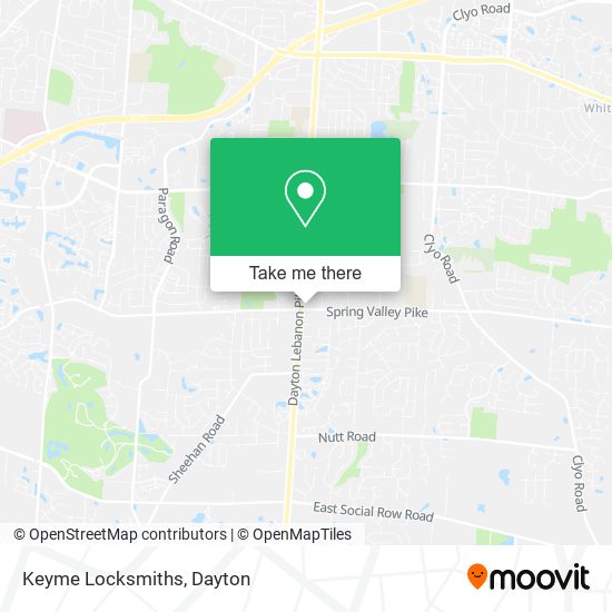 Keyme Locksmiths map