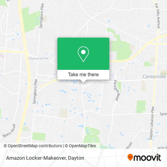 Amazon Locker-Makeover map