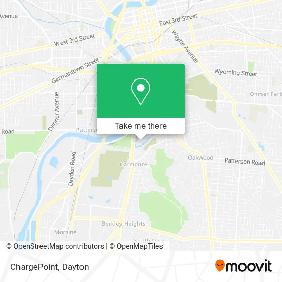 ChargePoint map