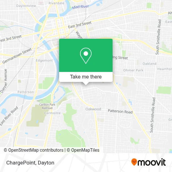 ChargePoint map