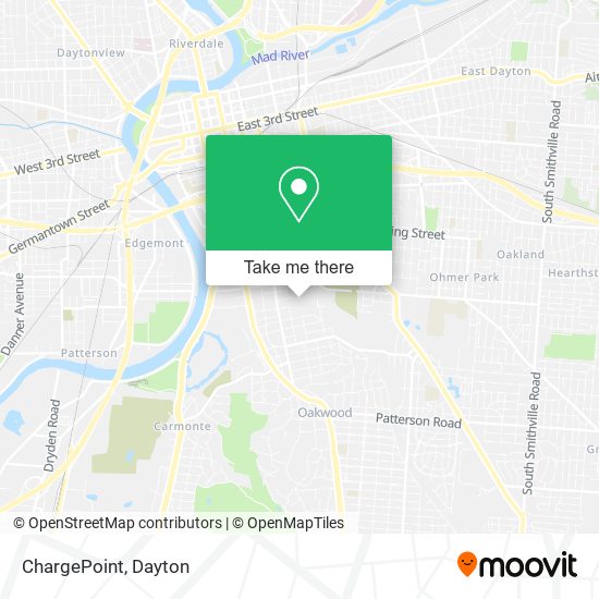 ChargePoint map