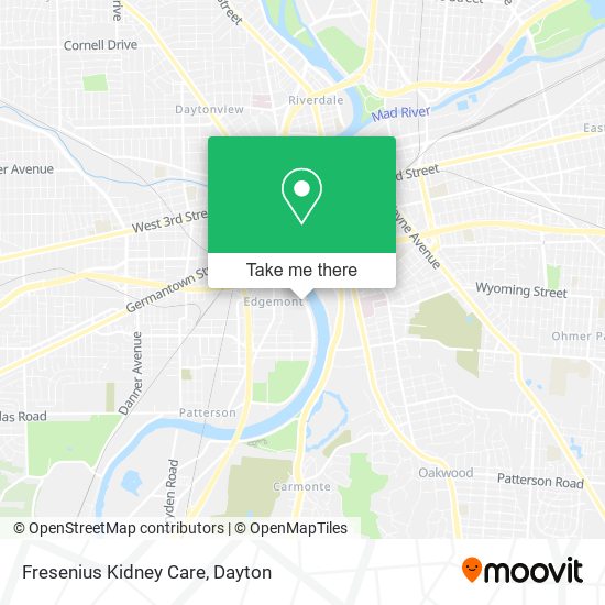 Fresenius Kidney Care map