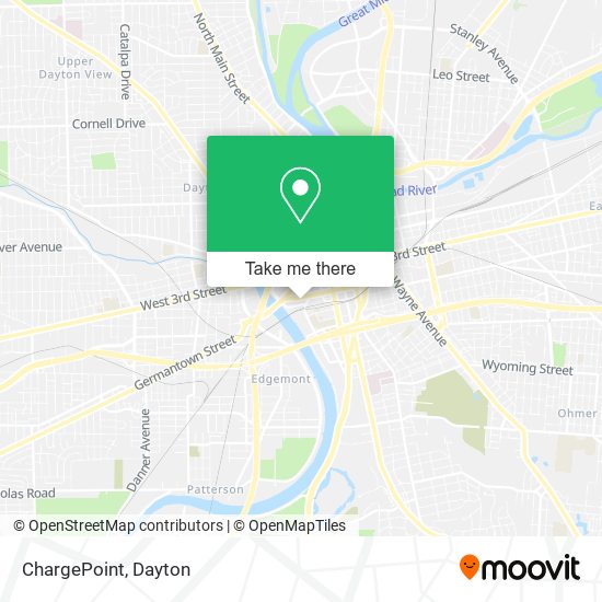 ChargePoint map