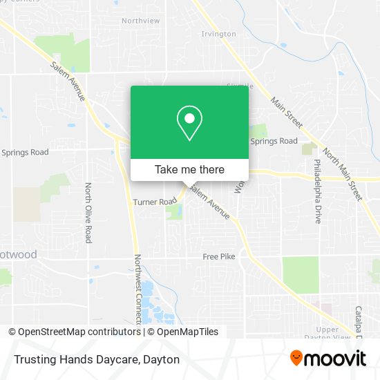 Mapa de Trusting Hands Daycare