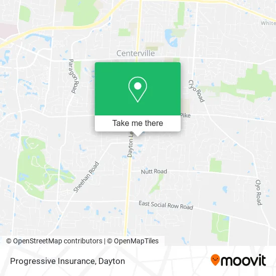 Progressive Insurance map