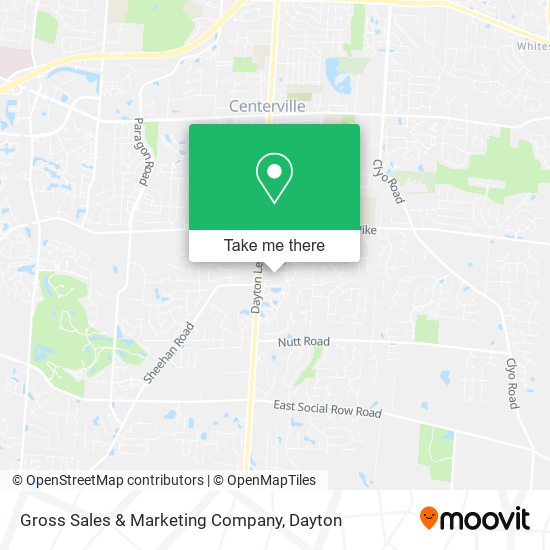 Mapa de Gross Sales & Marketing Company