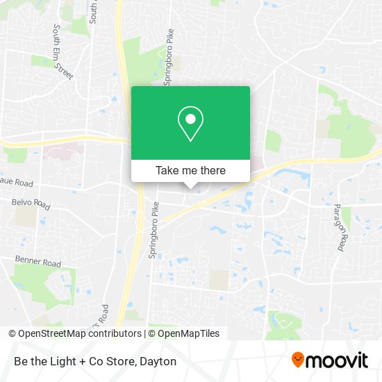 Be the Light + Co Store map