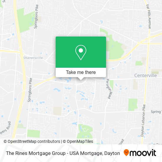 Mapa de The Rines Mortgage Group - USA Mortgage