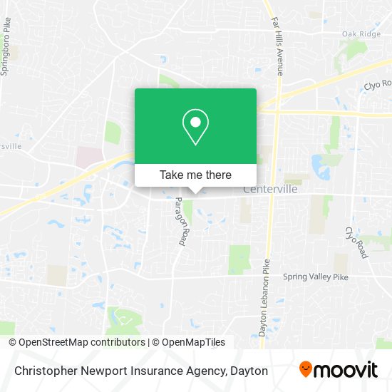 Christopher Newport Insurance Agency map
