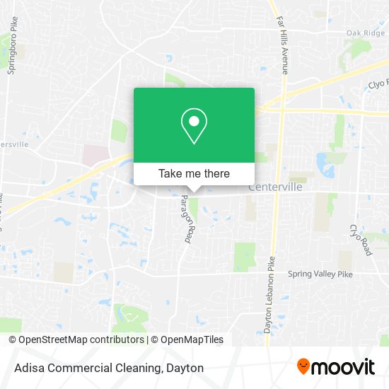 Adisa Commercial Cleaning map