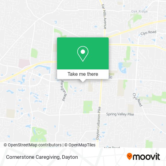 Cornerstone Caregiving map