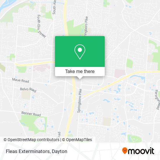 Mapa de Fleas Exterminators