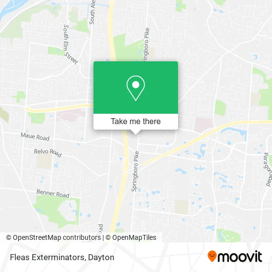 Mapa de Fleas Exterminators