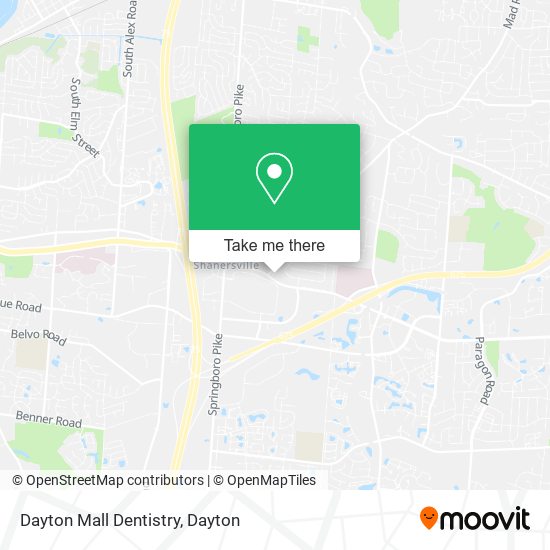 Dayton Mall Dentistry map
