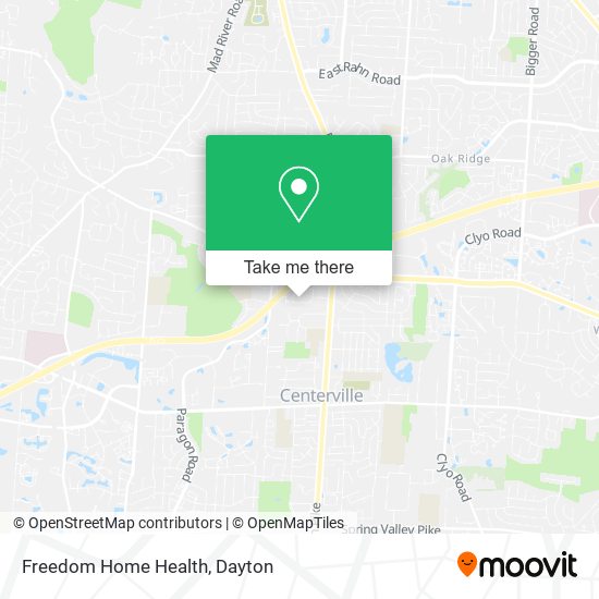 Freedom Home Health map