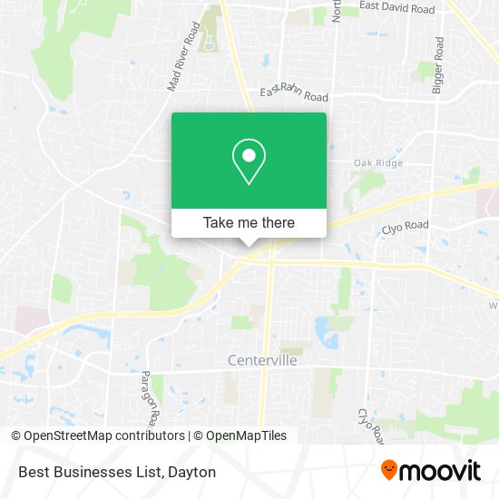 Best Businesses List map