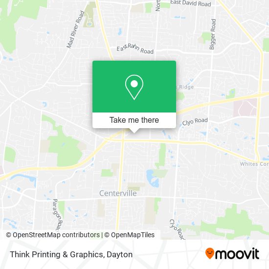Think Printing & Graphics map