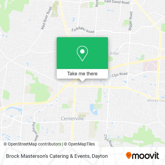 Brock Masterson's Catering & Events map