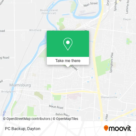 Mapa de PC Backup