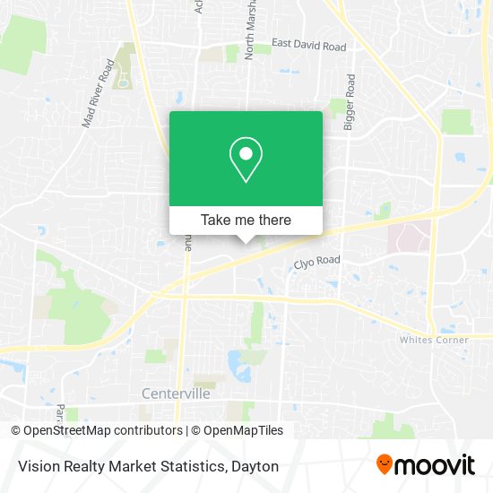 Mapa de Vision Realty Market Statistics