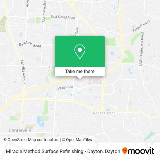 Mapa de Miracle Method Surface Refinishing - Dayton
