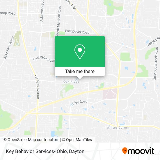Key Behavior Services- Ohio map