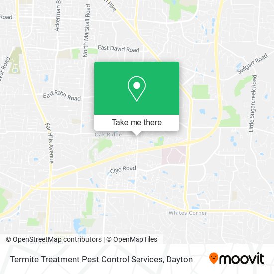 Termite Treatment Pest Control Services map