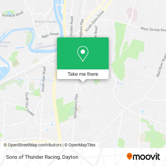 Mapa de Sons of Thunder Racing