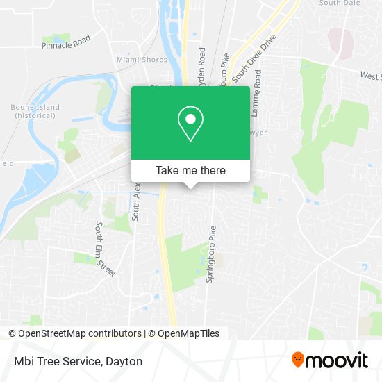 Mbi Tree Service map